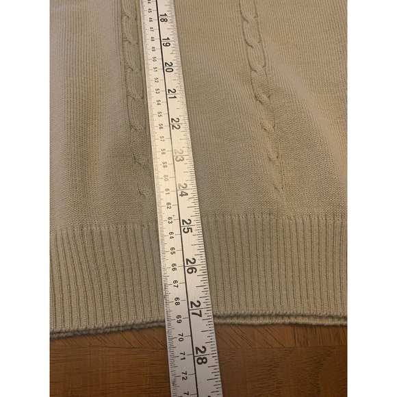 Vintage Arnold Palmer Sweater Vest Men's XL Beige Golf Grandpa Core Retro - Picture 10 of 10